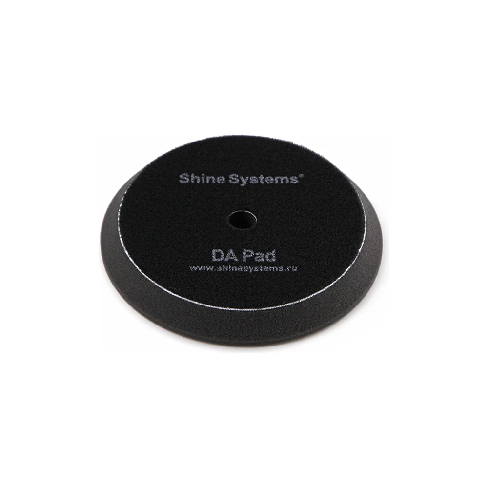 Ультрамягкий полировальный круг Shine systems DA Foam Pad Black SS557