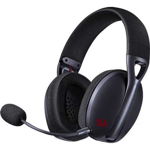 Гарнитура игровая Redragon Ire Pro, для компьютера и игровых консолей, накладные, Bluetooth/радио, черный [71535]