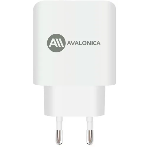 Сетевое зарядное устройство AVALONICA AVA-WCH-010, USB-A, 2xUSB-C, 65Вт, 3.25A, белый [ava-wch-010 white]