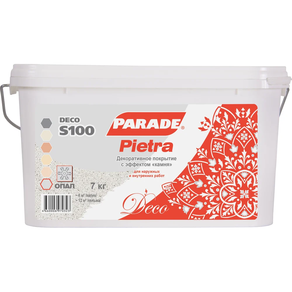 Декоративное покрытие PARADE DECO Pietra S100 90003181511