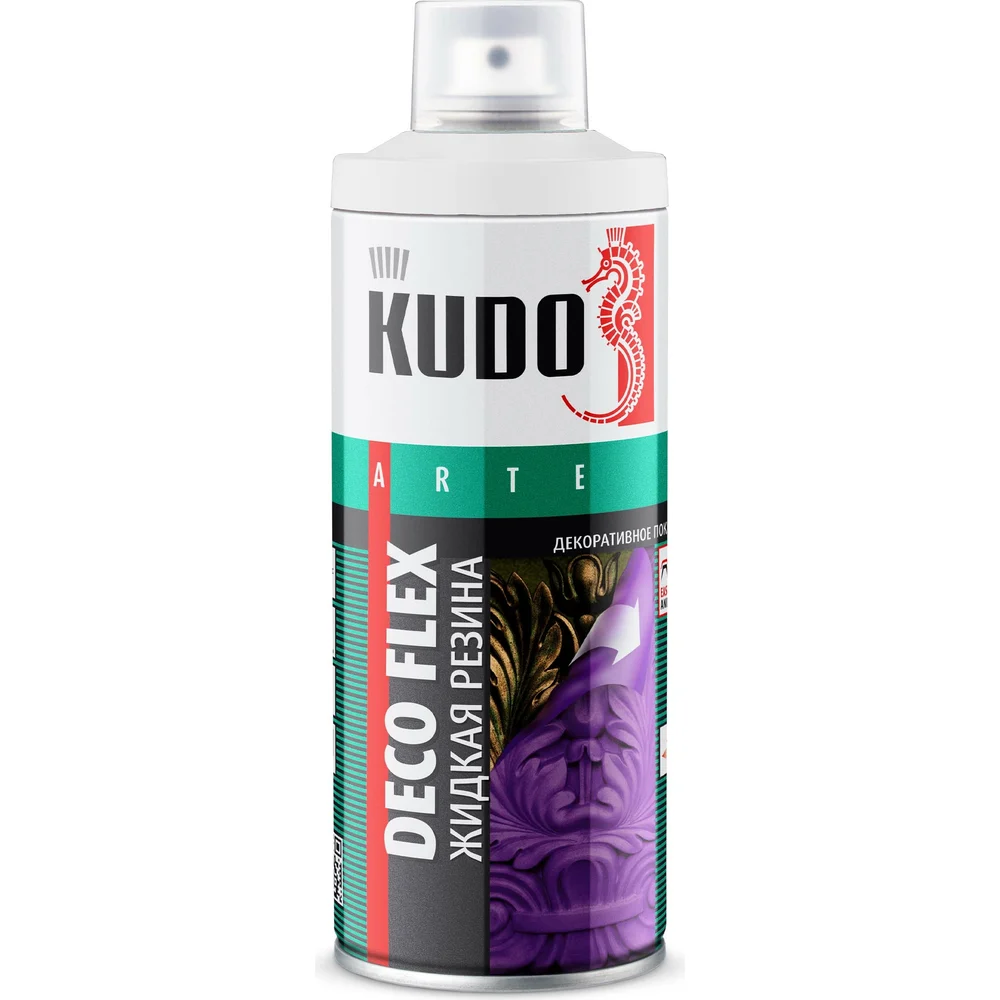 Краска для декоративных работ KUDO DECO FLEX ЖИДКАЯ РЕЗИНА KU-5351