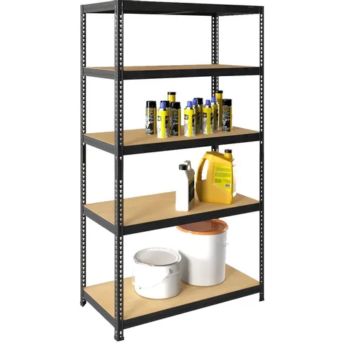 Стеллаж ПРАКТИК SBL 200KD/120x40/5 металл, 2000x1200x400мм серый [s24499395309]