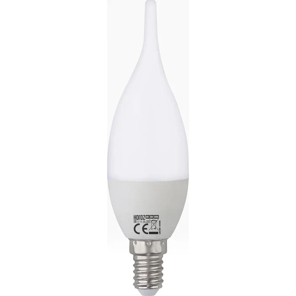 Светодиодная лампа HOROZ ELECTRIC CRAFT-6 6W 6400K E14 175-250V 001-004-0006 HRZ00000031