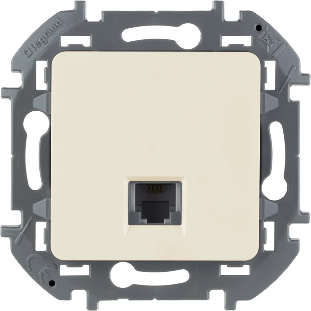 Телефонная розетка Legrand INSPIRIA 673821