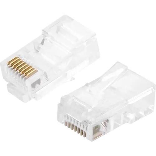 Коннектор UGREEN 50246 UTP кат.5 RJ45 прозрачный (упак.: 100шт)