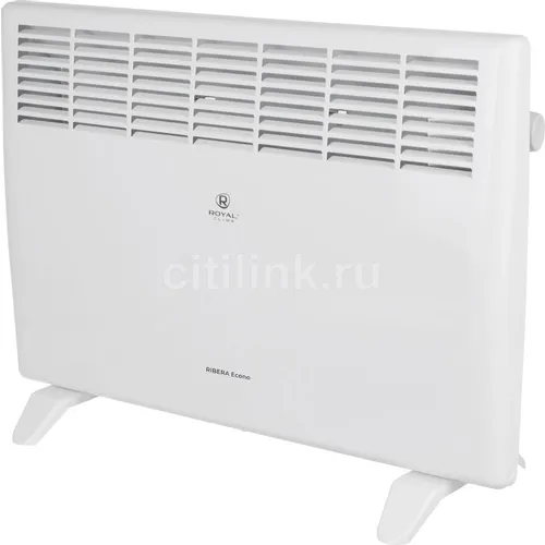 Конвектор Royal Clima Ribera Econo REC-RE1500M, 1500Вт, с терморегулятором, белый