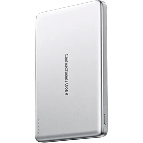 Внешний аккумулятор (Power Bank) MOVESPEED MSP07, 5000мAч, серебристый [msp07 silver]