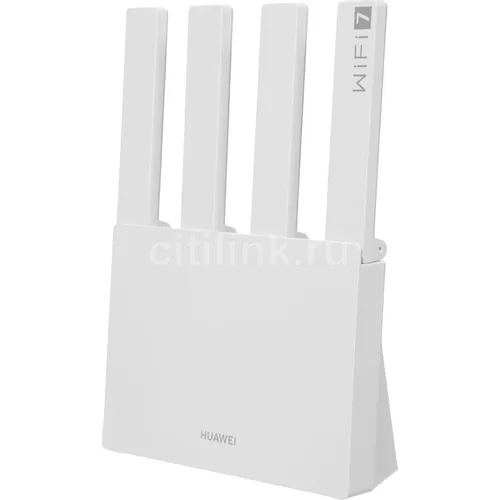 Роутер Huawei WUKUN-BE32, Wi-Fi 7, BE3600, 2.4/5ГГц, 1 LAN, 3 WAN/LAN, белый [53030cfj]