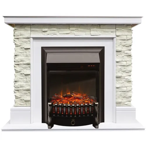 Электрокамин REALFLAME Аризона + Fobos Lux BL RC белый
