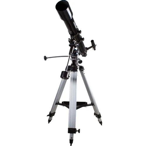Телескоп SKY-WATCHER 909EQ2 рефрактор d90мм fl900мм 180x черный [67959]