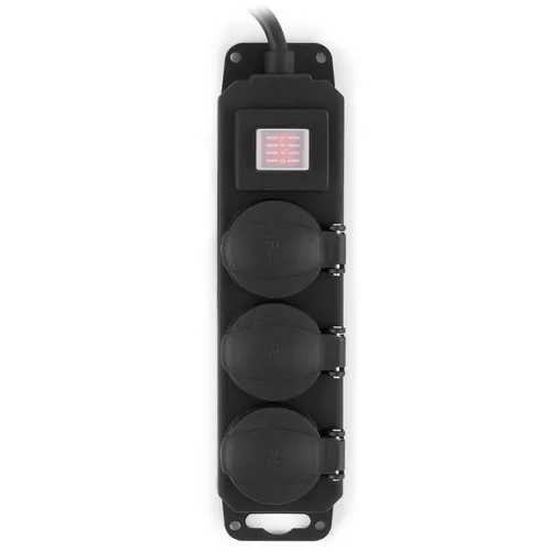 Сетевой фильтр Buro 300MDP-5-B, 5м, черный