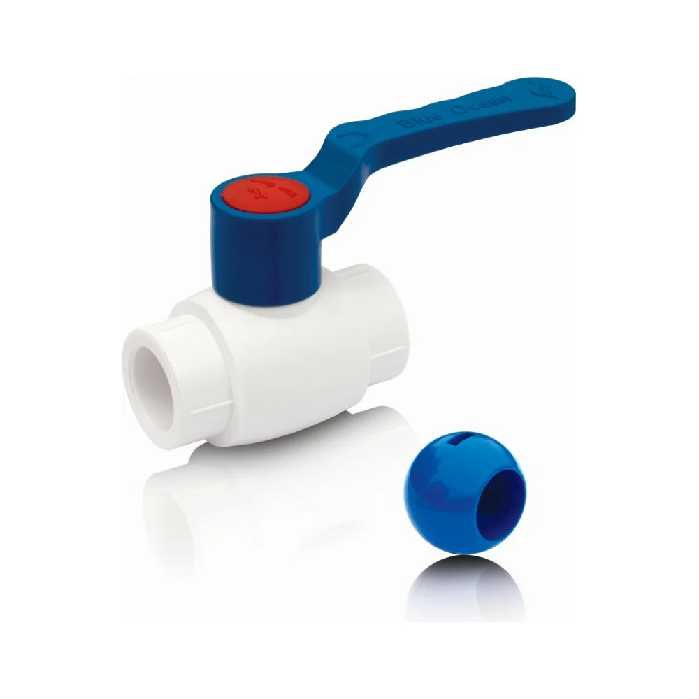 Шаровый кран Blue Ocean PPRF/BV/PPR/CW(W)-63