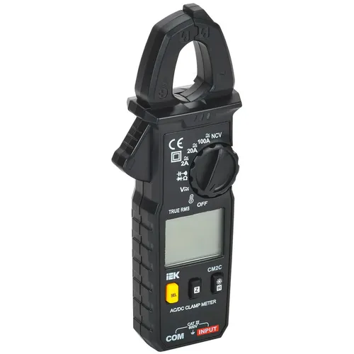 Клещи токоизмерительные IEK ARMA2L 5 CM2C, измер.ток: переменный/постоянный [a2l5-cm13-02]