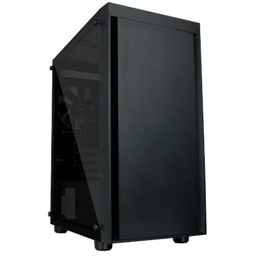 Корпус mATX Zalman ZM-T3 Plus, Mini-Tower, без БП, черный