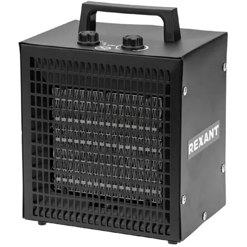 Электрическая тепловая пушка REXANT 60-0042, 3кВт, черный
