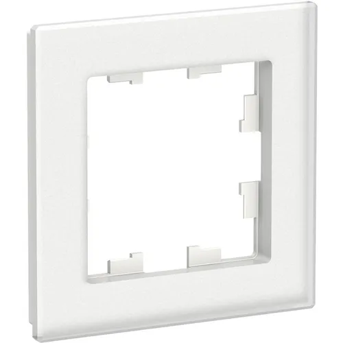 Рамка Schneider Electric ATN330101 (ATN330101) накладная 1шт стекло белый