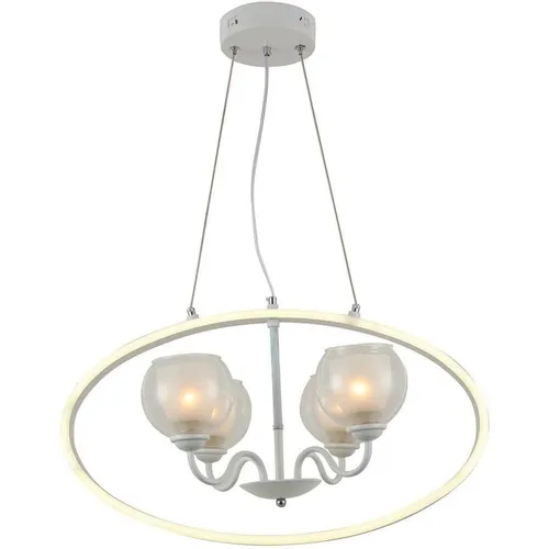 Люстра HIPER Marchena H806-4, 4 х 60 Вт, белый