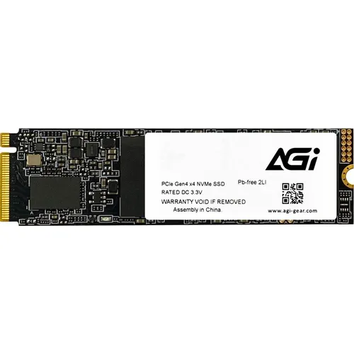 SSD накопитель AGI AI818 AGI1T0G43AI818 1ТБ, M.2 2280, PCIe 4.0 x4, NVMe, M.2