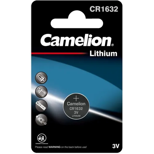 CR1632 Батарейка CAMELION Lithium CR1632-BP1, 1 шт.