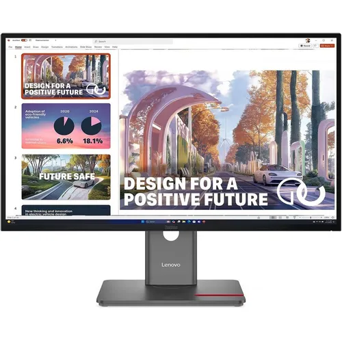 27" Монитор Lenovo ThinkVision P27QD-40, 2560x1440, IPS, 120Гц, 1хHDMI, 1хDP, черный [64b3gat2uk]