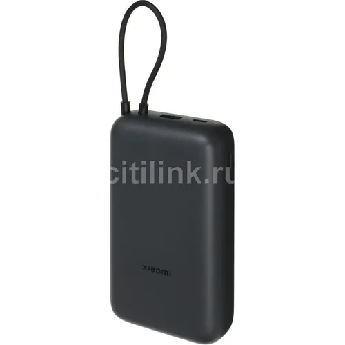 Внешний аккумулятор (Power Bank) Xiaomi BHR9740GL, 20000мAч, темно-серый