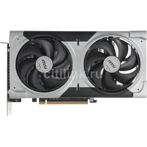 Видеокарта MSI NVIDIA GeForce RTX 5060TI RTX 5060 TI 16G VENTUS 2X OC PLUS 16ГБ Ventus 2X, GDDR7, OC, Ret [rtx 5060 ti 16g ventus 2x ocpl]