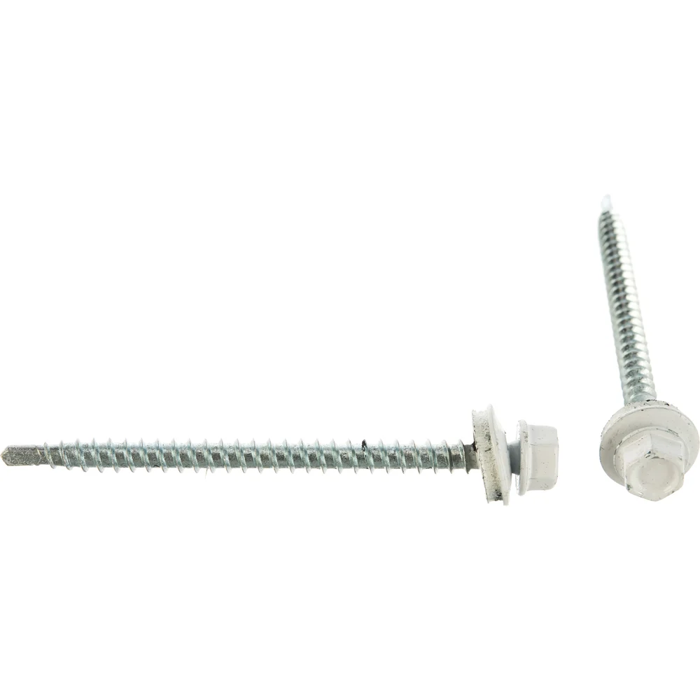 Саморез Tech-Krep 4,8х70 RAL9003 ярко-белый 30 шт. 124647