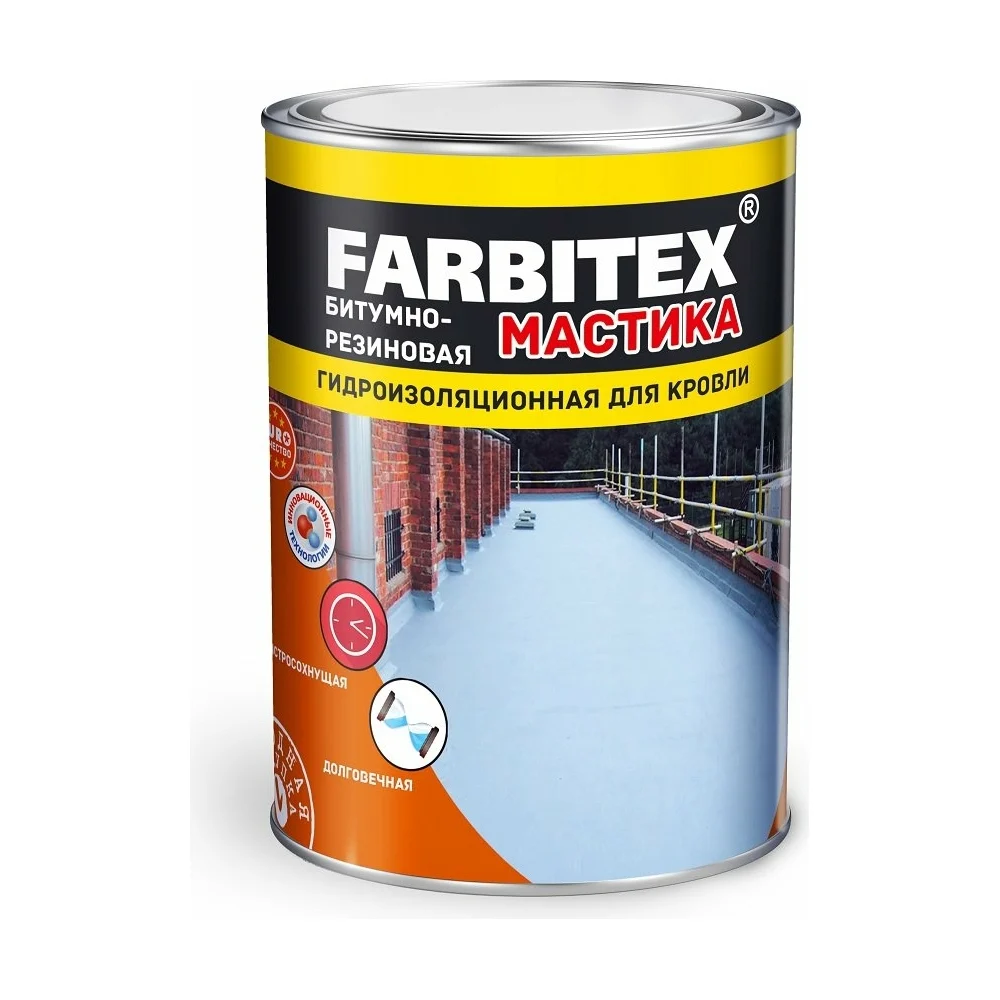 Битумно-резиновая мастика Farbitex 4300003458
