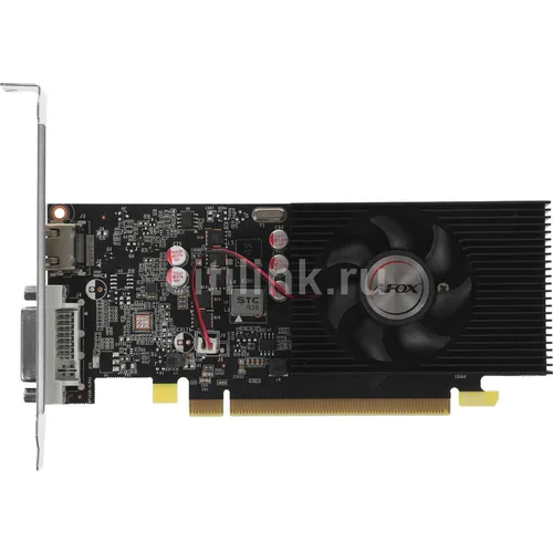Видеокарта AFOX NVIDIA GeForce GT 1030 AF1030-4096D4L5 4ГБ DDR4, Ret