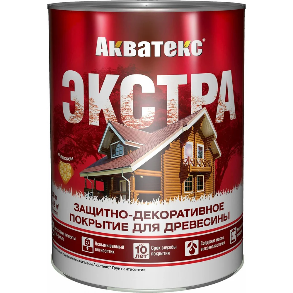 Защитно-декоративное покрытие АКВАТЕКС акватекс-экстра 259774