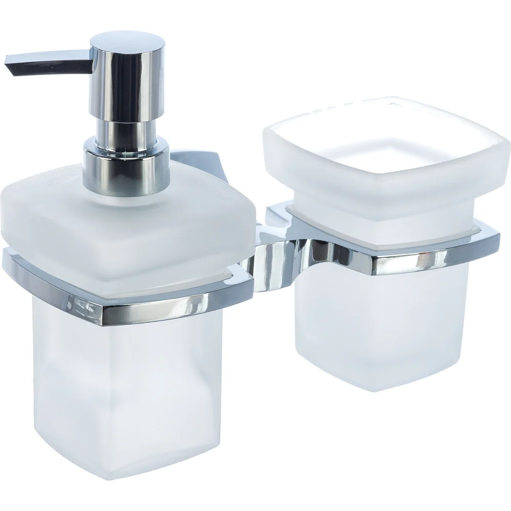 Держатель стакана и дозатора WasserKraft Wern K-2589