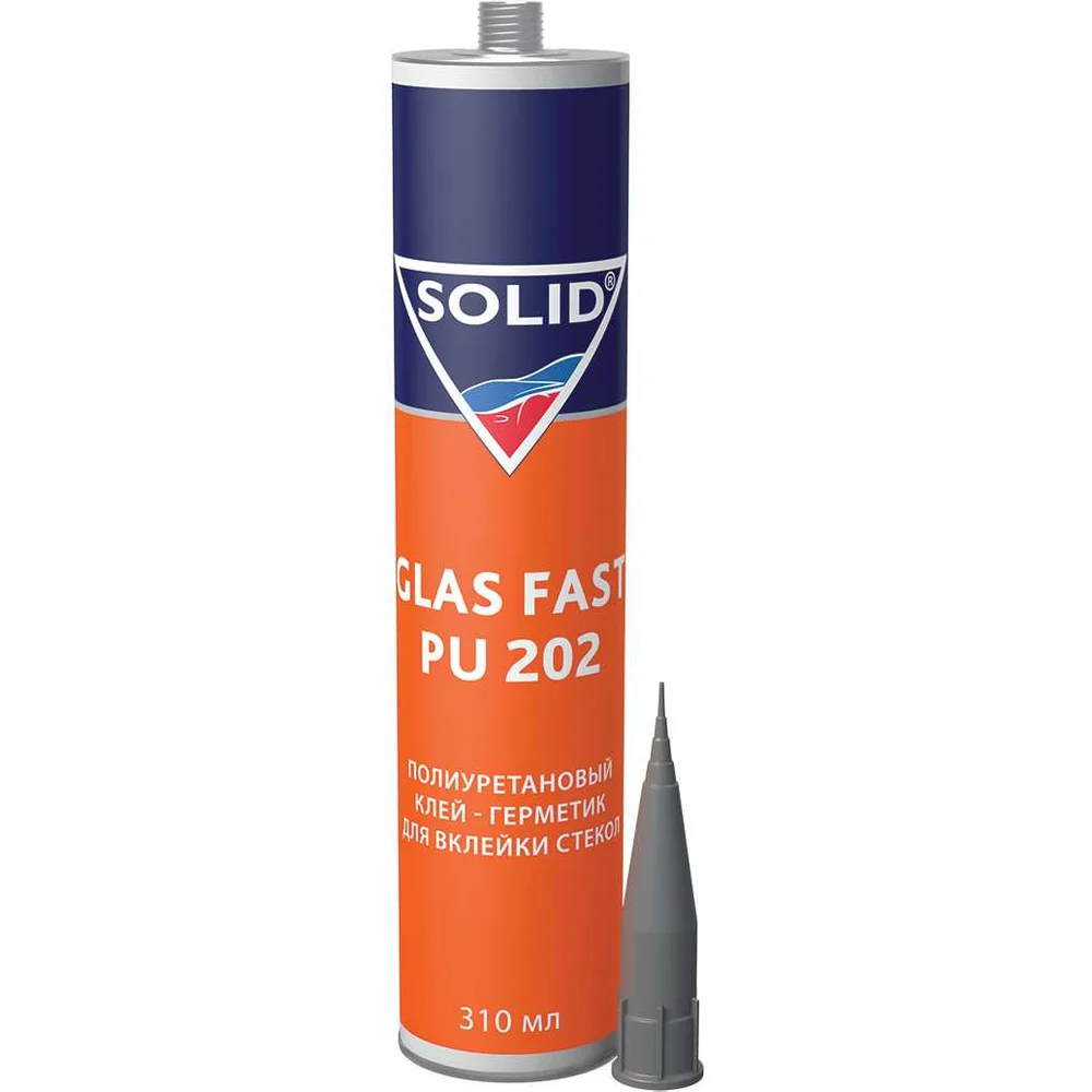 Однокомпонентный полиуретановый клей для вклейки стекол SOLID GLAS FAST PU 202 370.0311.1