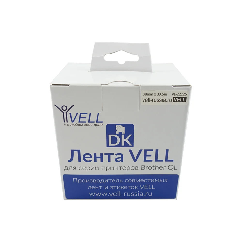 Лента Vell VL-B-DK 22225 Brother 320130