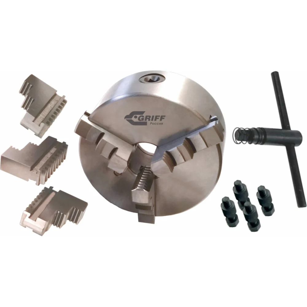 Трехкулачковый патрон токарный GRIFF 7100-0041П b208375
