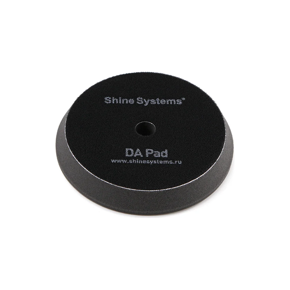 Ультрамягкий полировальный круг Shine systems DA Foam Pad Black SS553