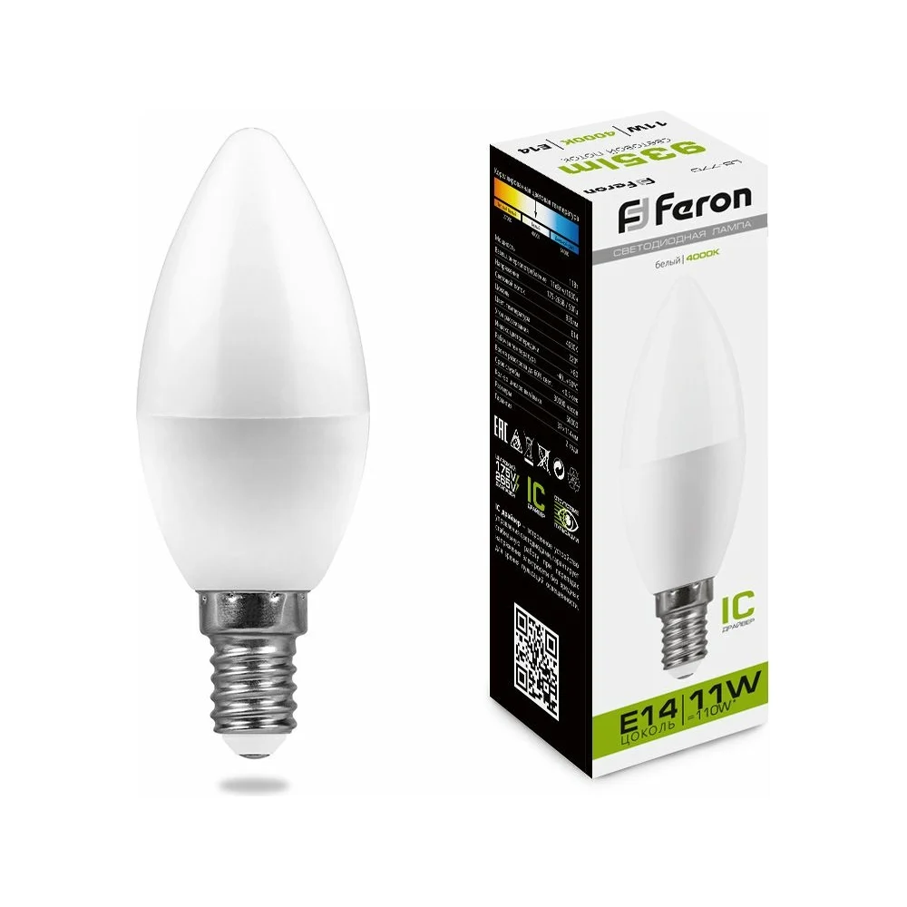 Светодиодная лампа FERON LB-770 25942