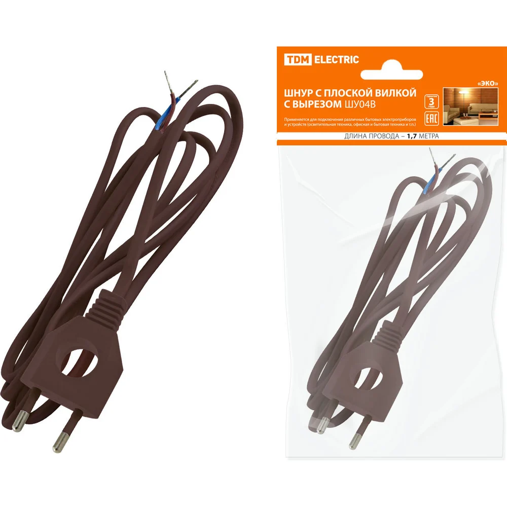 Шнур TDM ELECTRIC ШУ04 SQ1305-0036