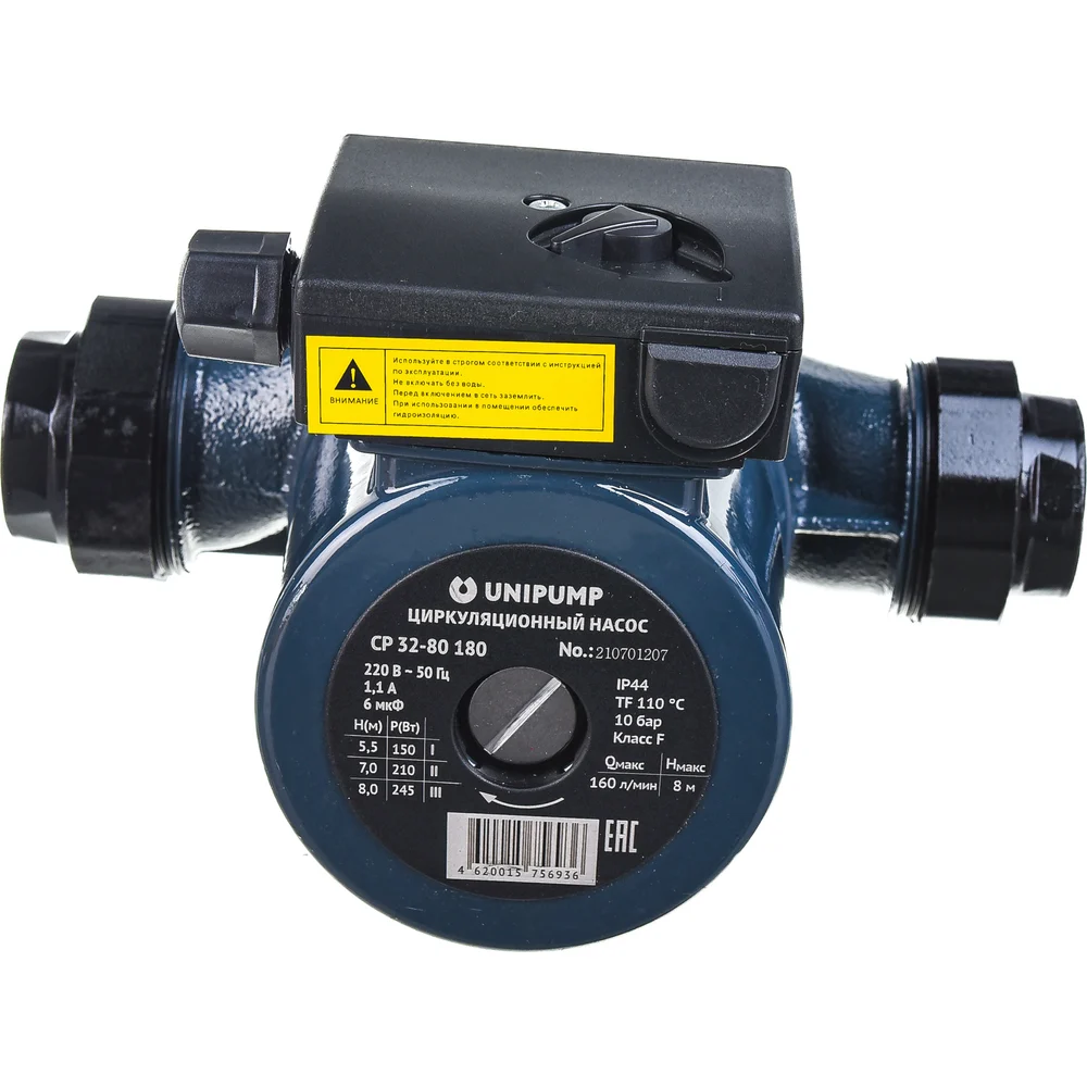 Циркуляционный насос UNIPUMP CP 32-80 180 77870