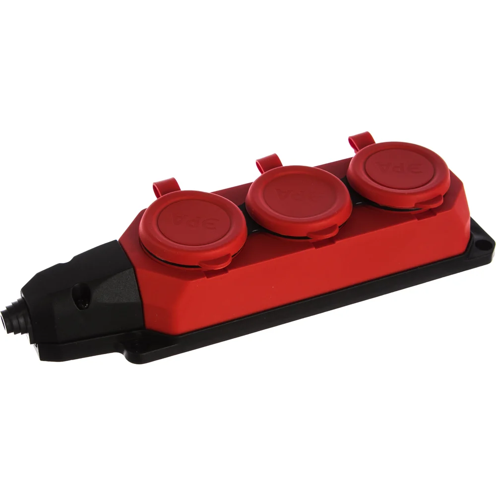 Каучуковая колодка ЭРА K-3e-RED-IP44 Б0044552