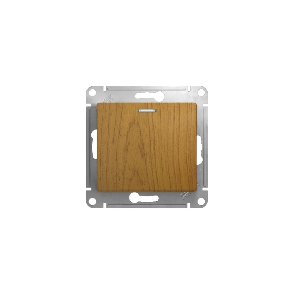 Одноклавишный переключатель Systeme Electric Glossa GSL000563