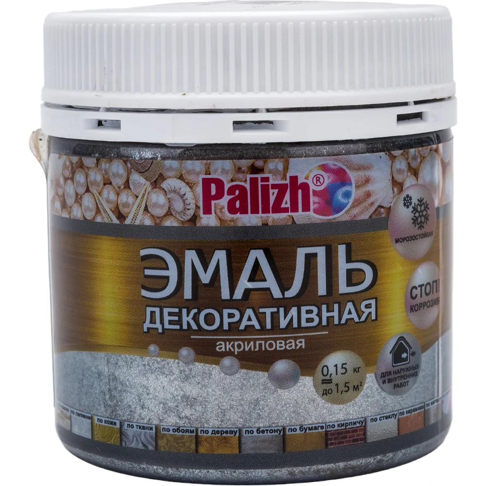Декоративная акриловая эмаль Palizh №90 11605626