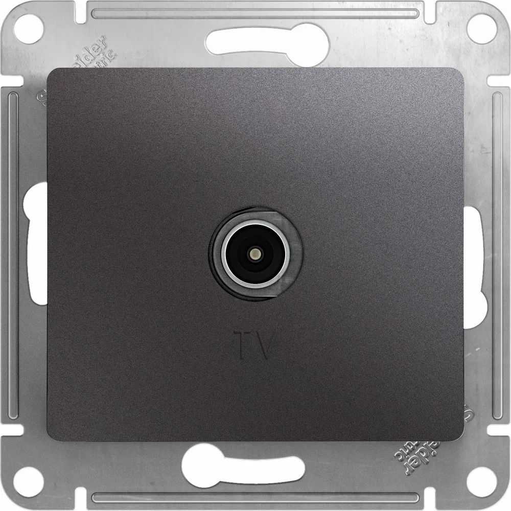 Оконечная tv розетка Systeme Electric Glossa GSL001391