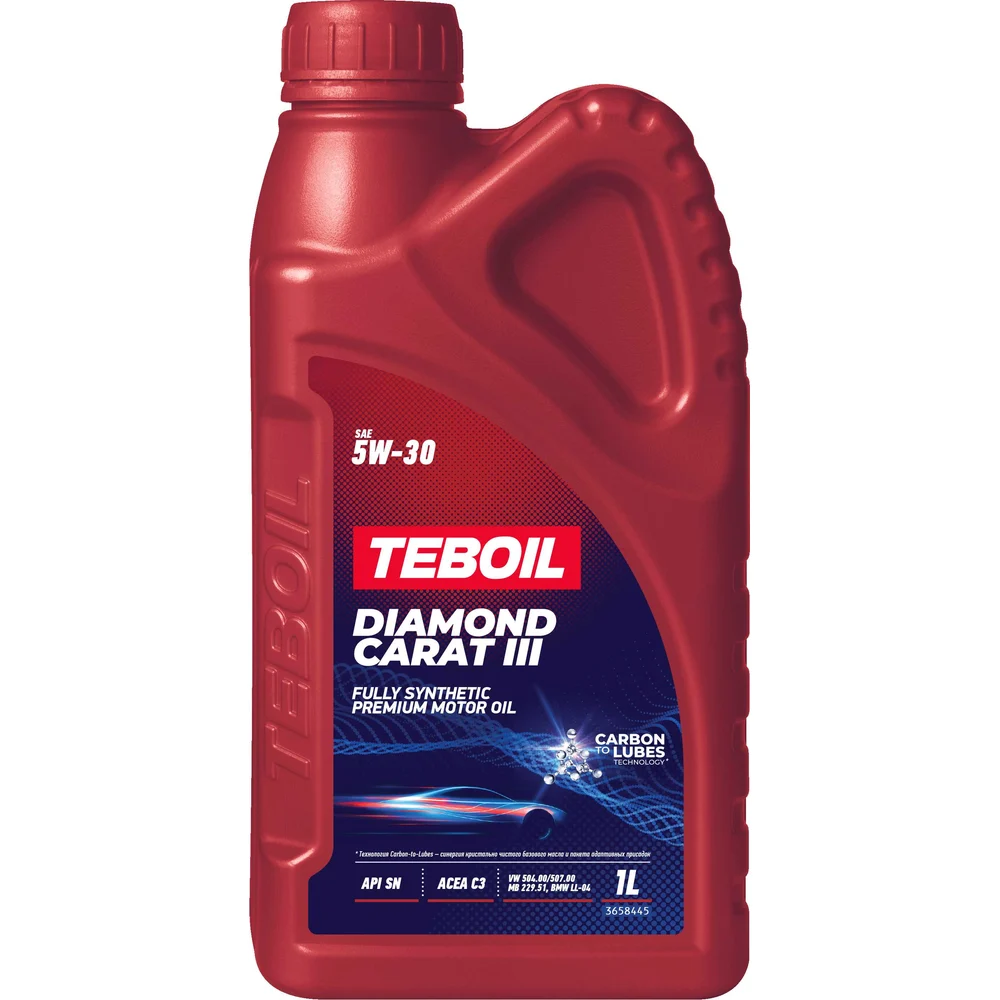 Моторное масло TEBOIL Diamond Carat III 5W-30, 1 л 3725809