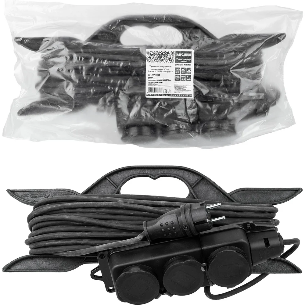 Силовой удлинитель-шнур TDM ELECTRIC SQ1307-0234