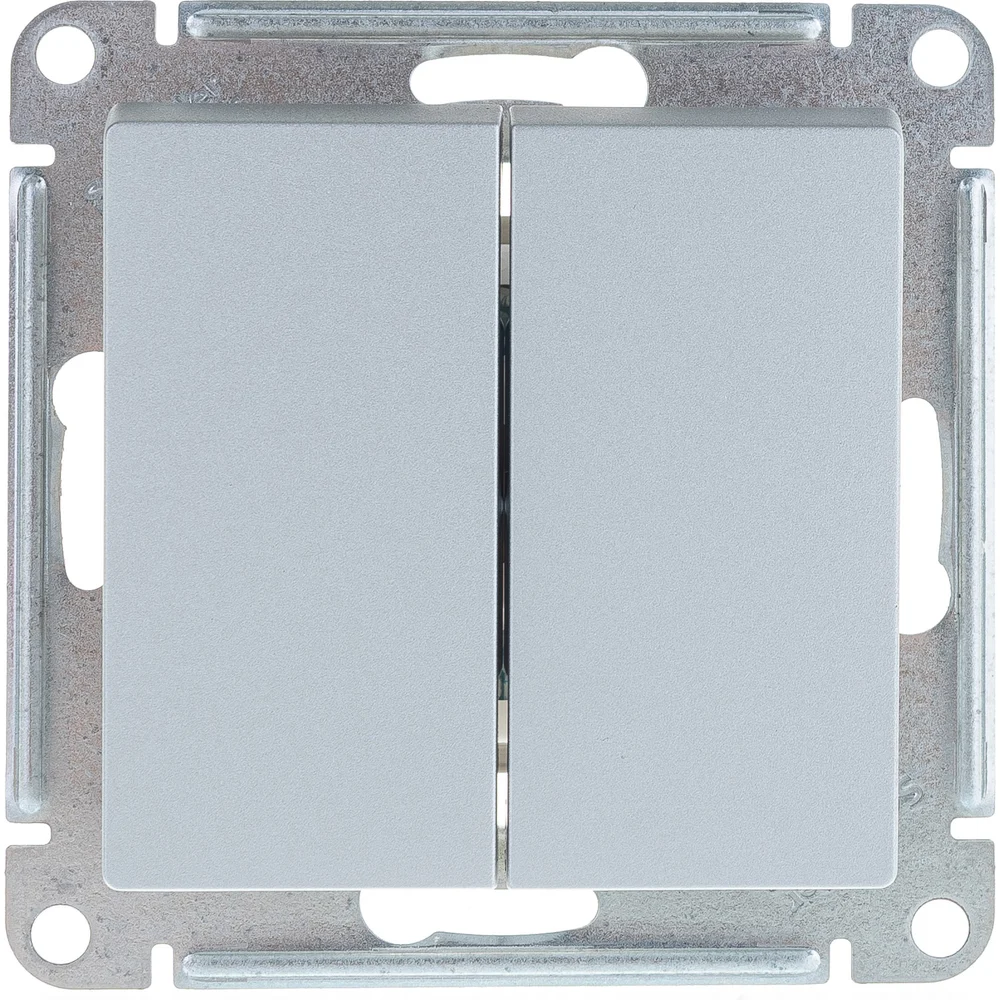 Двухклавишный переключатель Systeme Electric ATLASDESIGN ATN000365