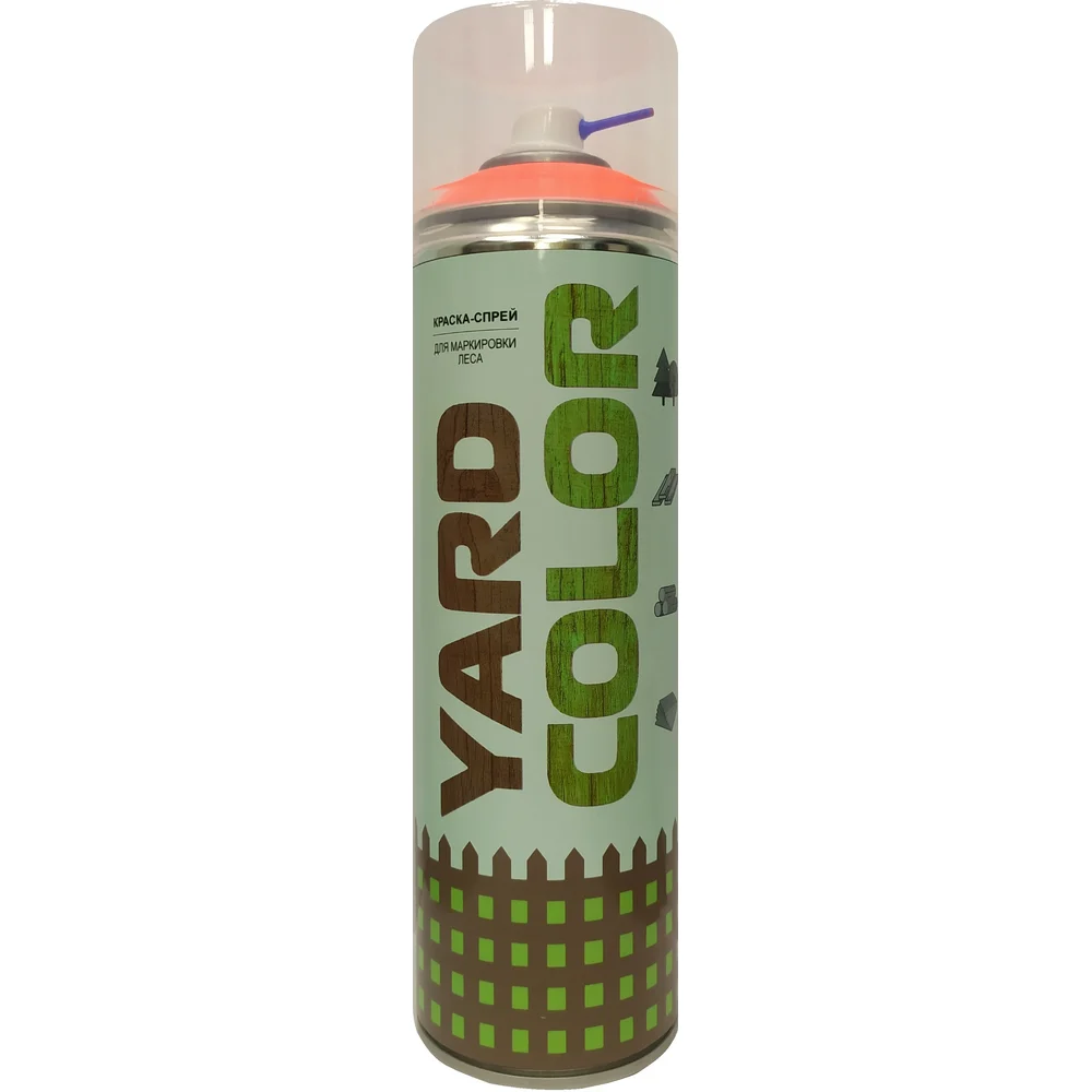 Флуоресцентная маркировочная краска для леса Аэрохим YARD COLOR YAR-302