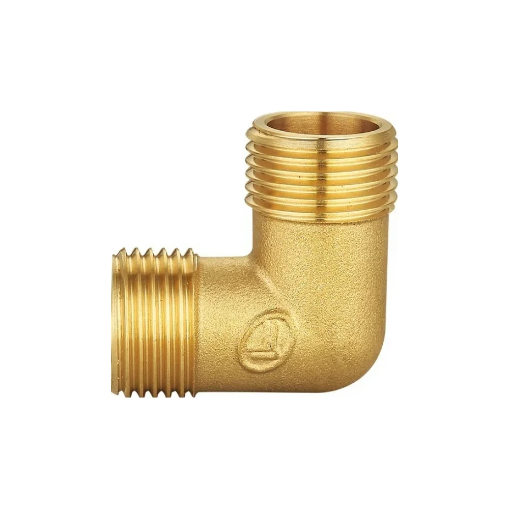 Резьбовой латунный угол DOUBLE-LIN LL6136B (3/4")