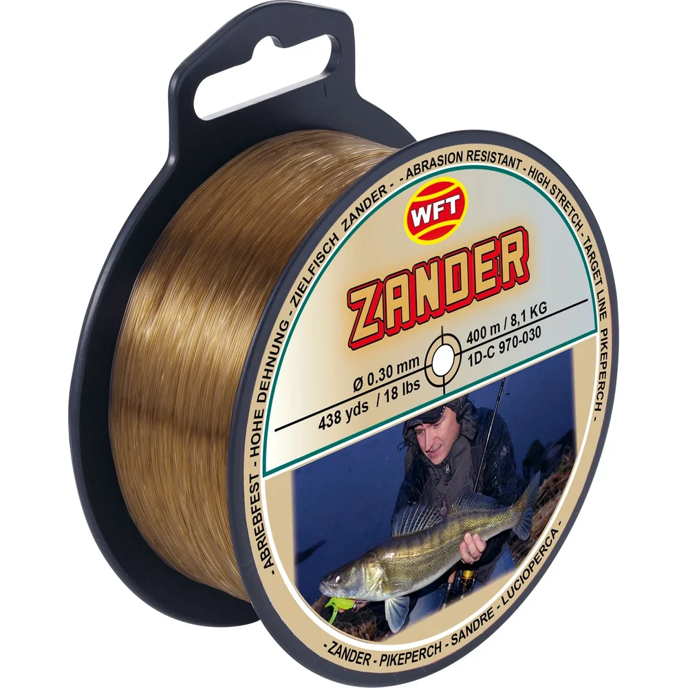 Монофильная леска WFT Zielfisch ZANDER СУДАК 1D-C-970-030