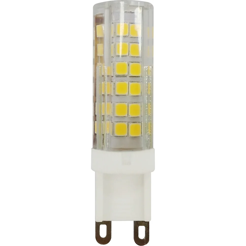 Светодиодная лампа ЭРА LED smd JCD-7w-220V-corn, ceramics-827-G9 Б0027865