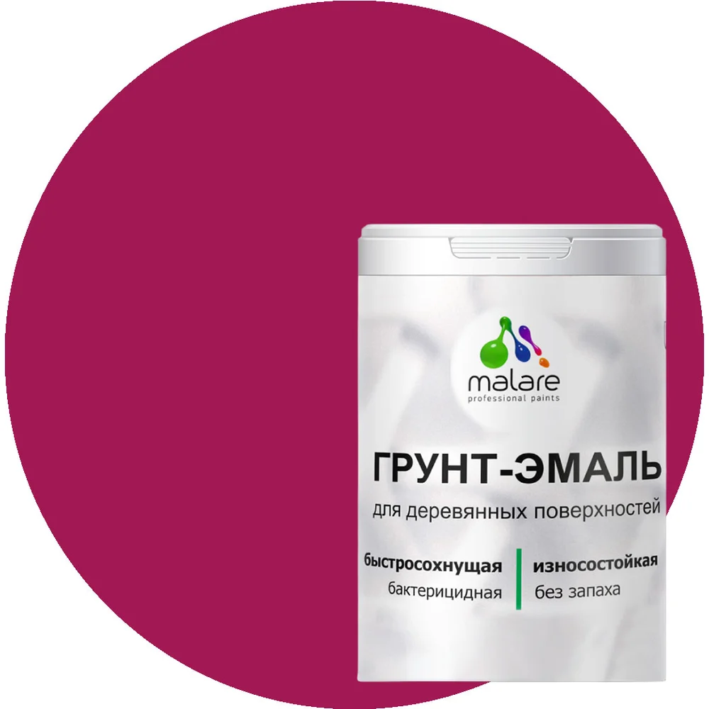 Матовая грунт-эмаль для деревянных поверхностей MALARE 2036766260929